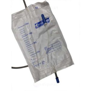 SAC A URINE 2 L + VALVE + ROBINET STERILE / PIECE