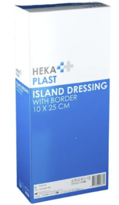 HEKAPLAST BORDER PANSEMENT STERILE 10 X 25 CM