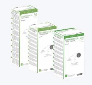 COMPRESSE ST NON TISSE 7.5 X 7.5 / 2 BOITE DE 100