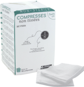 COMPRESSE NON TISSEE 10 X 10
