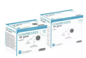 COMP GAZE STER 5 X 5 8PL / 3 UROMEDIS
