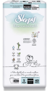 BEBE SLEEPY BIO NATURAL N°5 11-18 KG/ 40