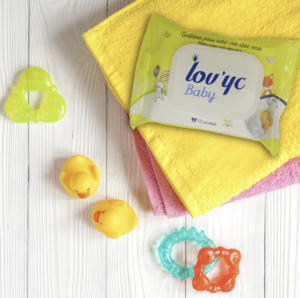 LOV'YC LINGETTE BEBE ALOE VERA /20