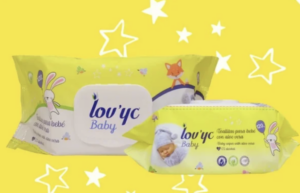 LOV'YC LINGETTE BEBE CREME SENSITIVE /120