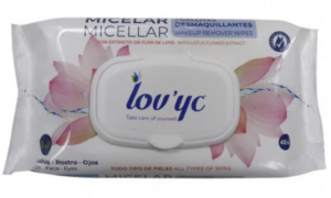 LOV'YC LINGETTES DEMAQUILLANTES MICELLAIRES
