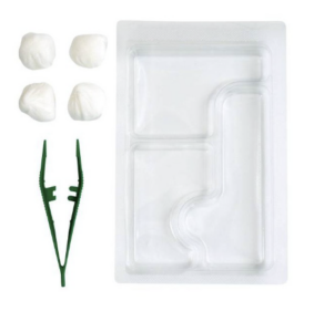 SET EMS -5 TAMPONS + 1PINCE/50p