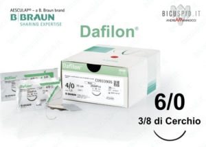 DACLON 6/0 METRIC 0.7 | 75CM 3/8 16 MM 12p
