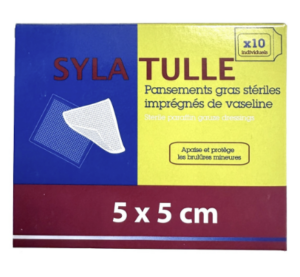 TULLE GRAS VASELINE STERILE  boite de 10p