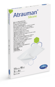 ATRAUMAN SILICONE STÉRILE 7.5 X 10 CM boite de 10