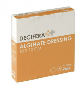 DECIFERA ALGINATE 10 X 10 CM boite de 5