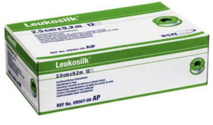 LEUKOSILK S 2.50 X 9.2 boite de 12
