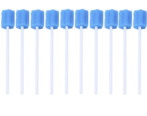 BATONNET MOUSSE HYGIENE BUCCALE CARRE BLEU 250 Pièces.