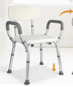 SIEGE DE DOUCHE PRIME + DOSSIER 175 KG