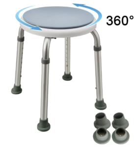 TABOURET DE DOUCHE PIVOTANT 8 REGLAGES