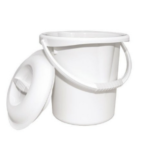 SCEAU HAUT + COUVERCLE BLEUE/VERT