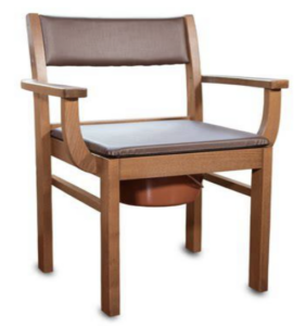 CHAISE PERCEE CONFORT BOIS CLAIR/FONCE