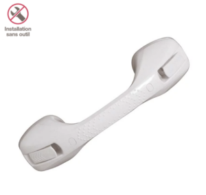 BARRE D'APPUI A VENTOUSES STANDARD PVC