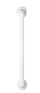 BARRE MURALE METAL RAINUREE BLANC 30 CM