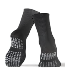 CHAUSSETTE ANTIDERAPANTE GRANDE TAILLE NOIRE