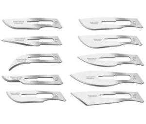 LAMES SWANN MORTON STERILE BOITE 10 TAILLE DIVERSE