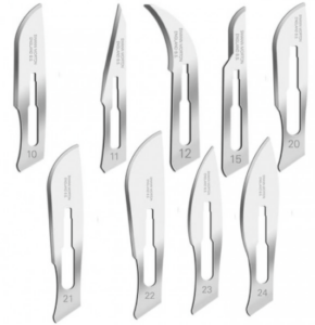 LAMES DE BISTOURI ST 100 pièces