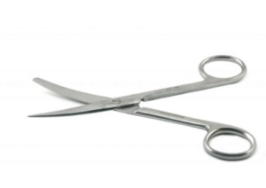 CISEAUX COURBE P/M 14 CM