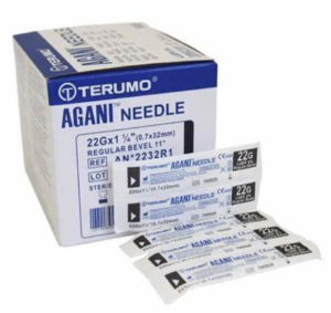 AIG TERUMO NOIRE 22GX1 1/2 07 X 40 Boite de 100