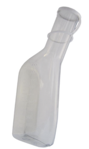 URINAL HOMME + COUVERCLE TRANSPARENT