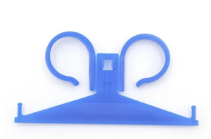 SUPPORT SAC A URINE PVC BLEU