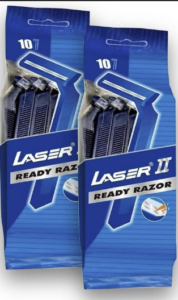 LASER II RASOIR HOMME 2 LAMES