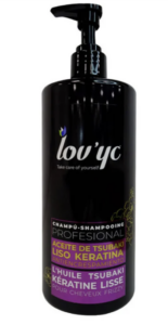 LOV'YC SHAMPOING TSUBAKI KERATINE LISSE 750 ML