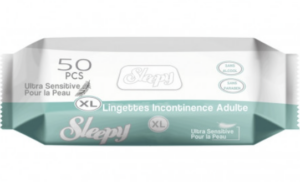 SLEEPY LINGETTE ADULTE SENSITIVE XL / 50
