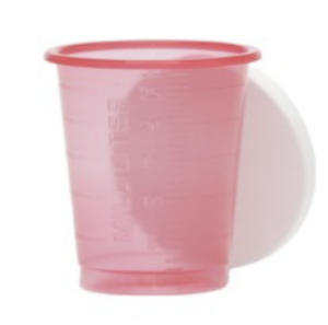 GODET A MEDICAMENT BAS & LARGE 30CC ROUGE / 2000