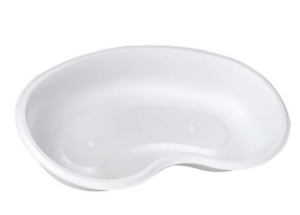 BASSIN RENIFORME PVC BLANC