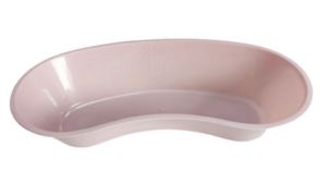 BASSIN RENIFORME PVC ROSE