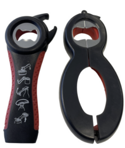 OUVRE BOUTEILLE & BOCAL 6 EN 1