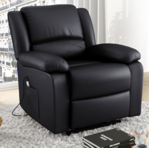 FAUTEUIL RELEVEUR LRE 91 PU NOIR