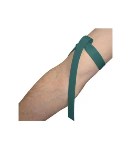 GARROT SANS LATEX PLAT VERT 18 X 75 CM