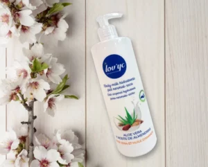 LOV'YC LAIT CORPOREL AMANDE ET ALOE PEAUX SECHES